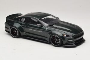 Ford Mustang Liberty Walk Zelený GT Spirit 1:18 GT838 Živica – obrázok 4 z 6