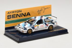 Ford Sierra RS Cosworth #1 A. Senna Rally Test 1986 Minichamps 1:43 540864399 Kov – obrázok 2 z 4