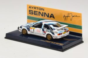 Ford Sierra RS Cosworth #1 A. Senna Rally Test 1986 Minichamps 1:43 540864399 Kov – obrázok 3 z 4