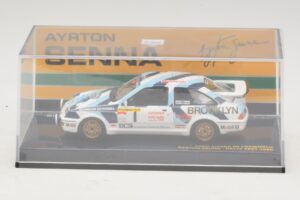 Ford Sierra RS Cosworth #1 A. Senna Rally Test 1986 Minichamps 1:43 540864399 Kov – obrázok 4 z 4