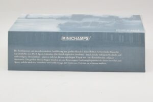 Horch 853 A Sport Cabriolet Čierna Modrá Minichamps 1:43 436012036 Kov – obrázok 4 z 5