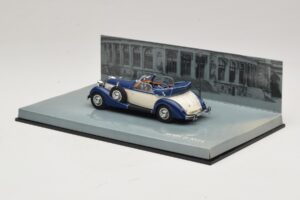Horch 853 Cabriolet Modrý Minichamps 1:43 436012032 Kov – obrázok 3 z 5
