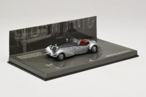 Horch 855 Special Roadster Strieborná Čierna Minichamps 1:43 436014204 Kov – obrázok 2 z 5