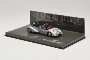 Horch 855 Special Roadster Strieborná Čierna Minichamps 1:43 436014204 Kov – obrázok 3 z 5