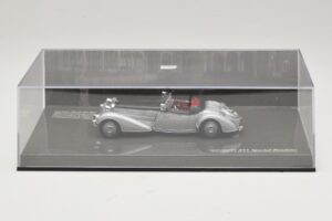Horch 855 Special Roadster Strieborná Čierna Minichamps 1:43 436014204 Kov – obrázok 5 z 5