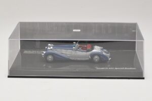 Horch 855 Special Roadster Strieborná Modrá Minichamps 1:43 436014202 Kov – obrázok 5 z 5