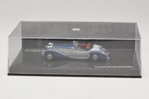 Horch 855 Special Roadster Strieborno Modrá Bez Vonkajšej Škatule Minichamps 1:43 436014202-O1 Kov – obrázok 4 z 4