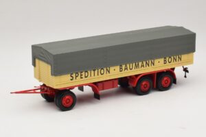 Kassbohrer Valníkový Príves Baumann Bonn Minichamps 1:43 439161097 Kov