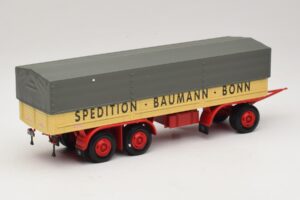 Kassbohrer Valníkový Príves Baumann Bonn Minichamps 1:43 439161097 Kov – obrázok 2 z 6