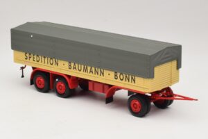 Kassbohrer Valníkový Príves Baumann Bonn Minichamps 1:43 439161097 Kov – obrázok 4 z 6