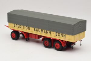 Kassbohrer Valníkový Príves Baumann Bonn Minichamps 1:43 439161097 Kov – obrázok 5 z 6