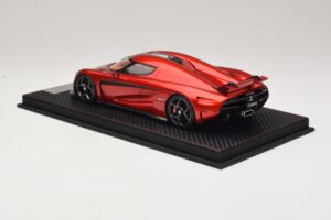 Koenigsegg Regera Candy Apple Red FrontiArt 1:18 AS010-77 Živica – obrázok 5 z 7