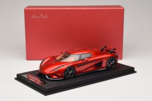 Koenigsegg Regera Candy Apple Red FrontiArt 1:18 AS010-77 Živica – obrázok 7 z 7