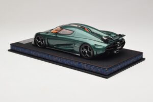 Koenigsegg Regera Zelený Tónovaný Karbón FrontiArt 1:18 AS010-110 Živica – obrázok 4 z 7