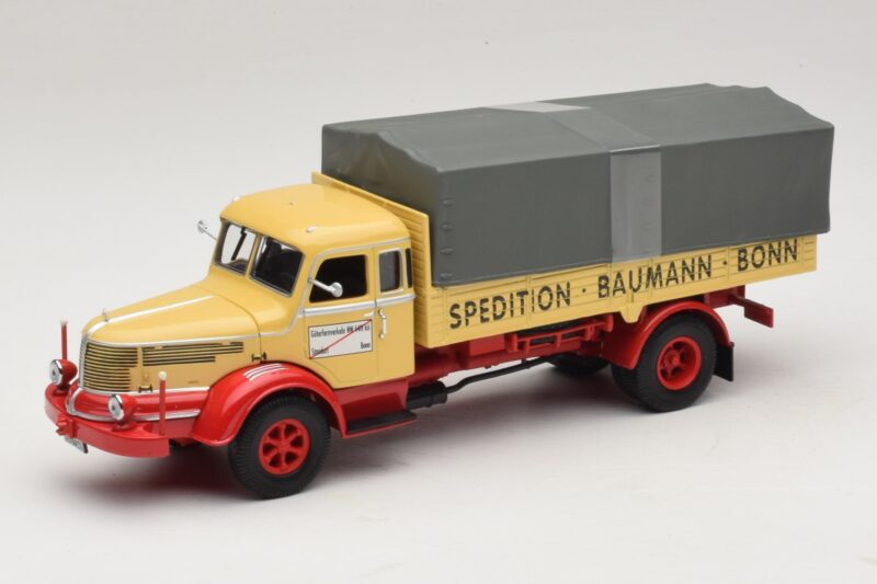 Krupp Titan Valníkové Vozidlo Baumann Bonn Minichamps 1:43 439069025 Kov