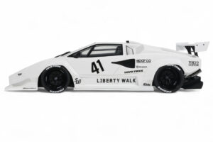 Lamborghini Countach LB-Works Biely GT Spirit 1:18 Z356-WH Živica – obrázok 3 z 5