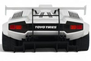 Lamborghini Countach LB-Works Biely GT Spirit 1:18 Z356-WH Živica – obrázok 5 z 5