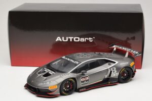 Lamborghini Huracan LP620-2 Super Trofeo #63 Tmavosivý 2016 AUTOart 1:18 81559 Kompozit – obrázok 8 z 8
