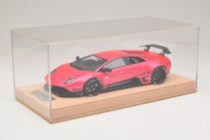 Lamborghini Murcielago Liberty Walk Lesklá Ružová AB Models 1:18 REMC044 Živica – obrázok 6 z 7