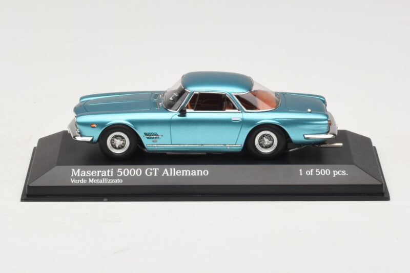 Maserati 5000 GT Allemano Verde Metallizzato Minichamps 1:43 Maserati 5000 GT Allemano Verde Metallizzato Minichamps 1:43 437123320 Kov