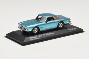 Maserati 5000 GT Allemano Verde Metallizzato Minichamps 1:43 437123320 Kov – obrázok 2 z 4