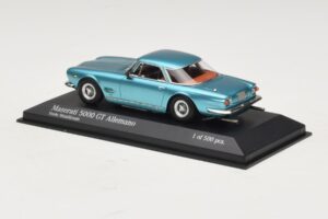 Maserati 5000 GT Allemano Verde Metallizzato Minichamps 1:43 437123320 Kov – obrázok 3 z 4