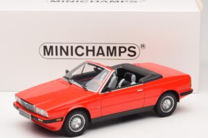 Maserati Biturbo Spyder Červený Minichamps 1:18 107123530 Živica – obrázok 6 z 6