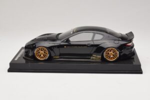 Maserati GranTurismo Liberty Walk Čierny so Zlatými Ráfkami AB Models 1:18 MAS-LB08-C Živica – obrázok 3 z 7