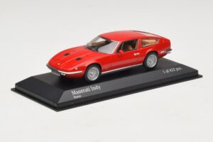Maserati Indy Červený Minichamps 1:43 437123120 Kov – obrázok 2 z 4