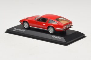 Maserati Indy Červený Minichamps 1:43 437123120 Kov – obrázok 3 z 4