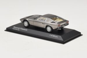 Maserati Khamsin Grey Metallic Minichamps 1:43 437123220 Kov – obrázok 3 z 4