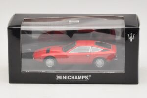 Maserati Khamsin Červený Minichamps 1:43 437123224 Kov – obrázok 4 z 4