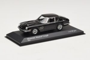 Maserati Mistral Čierny Minichamps 1:43 437123421 Kov – obrázok 2 z 4