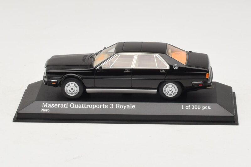 Maserati Quattroporte III Royale Čierny Minichamps 1:43 Maserati Quattroporte III Royale Čierny Minichamps 1:43 437123501 Kov