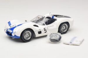 Maserati Tipo 61 #5 S. Moss / D. Gurney Camoradi ADAC 1000km Nurburgring Winner 1960 Minichamps 1:18 100601205 Kov