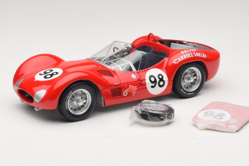 Maserati Tipo 61 #98 C. Shelby Times Mirror Grand Prix for Sportscars 1960 Minichamps 1:18 100601298 Kov