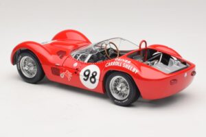 Maserati Tipo 61 #98 C. Shelby Times Mirror Grand Prix for Sportscars 1960 Minichamps 1:18 100601298 Kov – obrázok 7 z 8