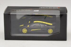 McLaren F1 Čierna So Žltými Pruhmi Minichamps 1:43 MCLAREN004 Kov – obrázok 4 z 4