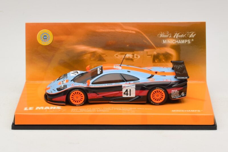 McLaren F1 GTR Gulf Team Davidoff #41 P-H. Raphanel / J-M. Gounon FIA GT Championship 1997 Minichamps 1:43 533174341 Kov