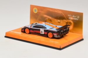 McLaren F1 GTR Gulf Team Davidoff #41 P-H. Raphanel / J-M. Gounon FIA GT Championship 1997 Minichamps 1:43 533174341 Kov – obrázok 3 z 4