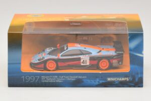 McLaren F1 GTR Gulf Team Davidoff #41 P-H. Raphanel / J-M. Gounon FIA GT Championship 1997 Minichamps 1:43 533174341 Kov – obrázok 4 z 4