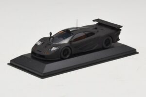 McLaren F1 GTR Longtail Čierny Matný 1997 Minichamps 1:43 MCLAREN010 Kov