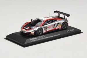 McLaren MP4-12C GT3 #107 Hexis Racing Cazenave / O. Panis 24 Hours of Spa 2013 Minichamps 1:43 437131397 Kov – obrázok 2 z 4