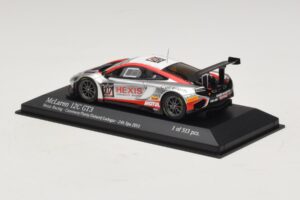 McLaren MP4-12C GT3 #107 Hexis Racing Cazenave / O. Panis 24 Hours of Spa 2013 Minichamps 1:43 437131397 Kov – obrázok 3 z 4