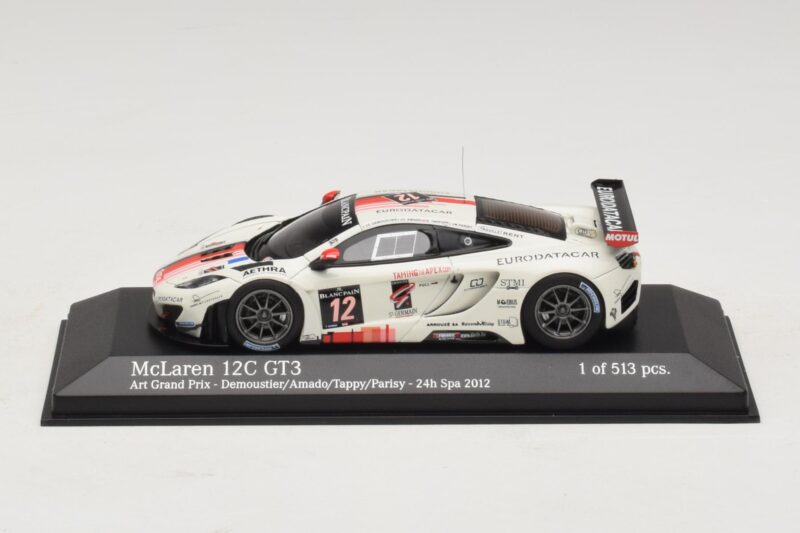 McLaren MP4-12C GT3 #12 Art Grand Prix Demoustier / Amado 24 Hours of Spa 2012 Minichamps 1:43 McLaren MP4-12C GT3 #12 Art Grand Prix Demoustier / Amado 24 Hours of Spa 2012 Minichamps 1:43 437121312 Kov