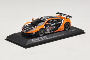 McLaren MP4-12C GT3 #15 Boutsen Racing Bovy / Broggi 24 Hours of Spa 2012 Minichamps 1:43 437121315 Kov – obrázok 2 z 4