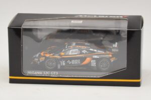 McLaren MP4-12C GT3 #16 Boutsen Racing Schmetz / Demirdjian 24 Hours of Spa 2014 Minichamps 1:43 437141316 Kov – obrázok 4 z 4
