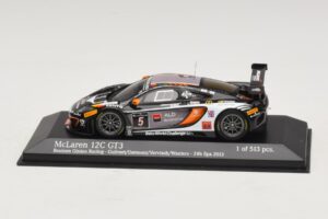 McLaren MP4-12C GT3 #5 Boutsen Racing Guilvert / Dermont 24 Hours of Spa 2013 Minichamps 1:43 437131305 Kov