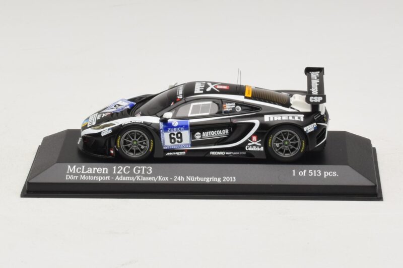 McLaren MP4-12C GT3 #69 Dorr Motorsport Adams / Klasen 24 Hours of Nurburgring 2014 Minichamps 1:43 McLaren MP4-12C GT3 #69 Dorr Motorsport Adams / Klasen 24 Hours of Nurburgring 2014 Minichamps 1:43 437131399 Kov