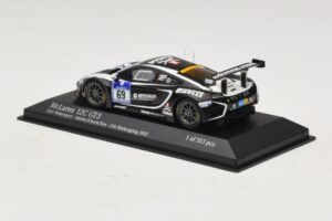 McLaren MP4-12C GT3 #69 Dorr Motorsport Adams / Klasen 24 Hours of Nurburgring 2014 Minichamps 1:43 437131399 Kov – obrázok 3 z 4